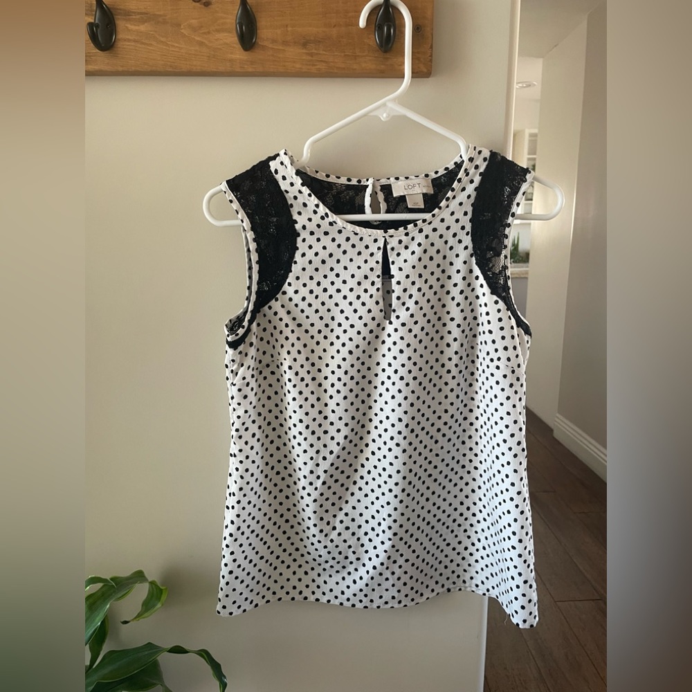 Loft polcadot blouse